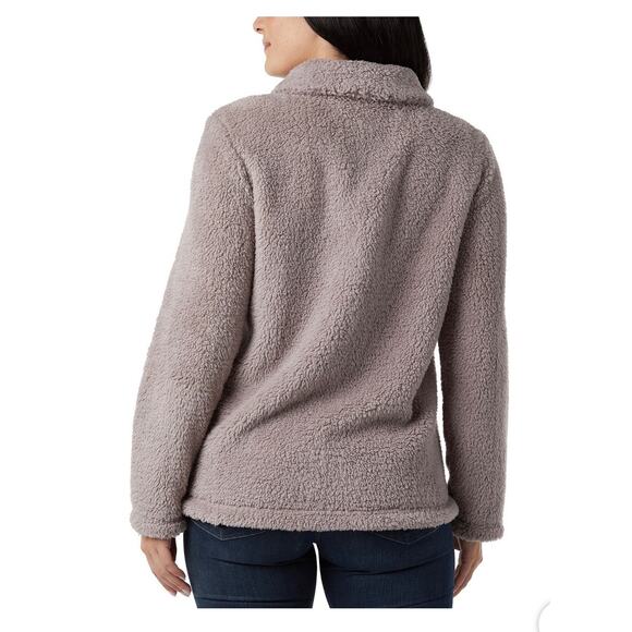 32 Degrees Heat Women's Cozy Fleece Jacket NWT Purple L Perfect for 3 Seasons! - Picture 3 of 7